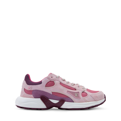 LV Olympia Pink Suede Calf Leather Sneaker 1AJP88