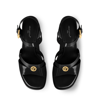Maya Wedge Sandal Black 1AHOBD