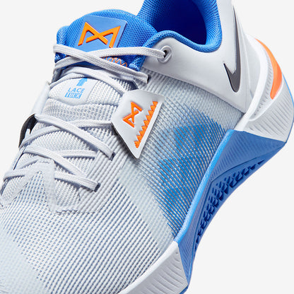 Metcon 10 Men s Workout Sneakers Hyperlift Plate Football Grey/Blue Crystal/Orange Frost