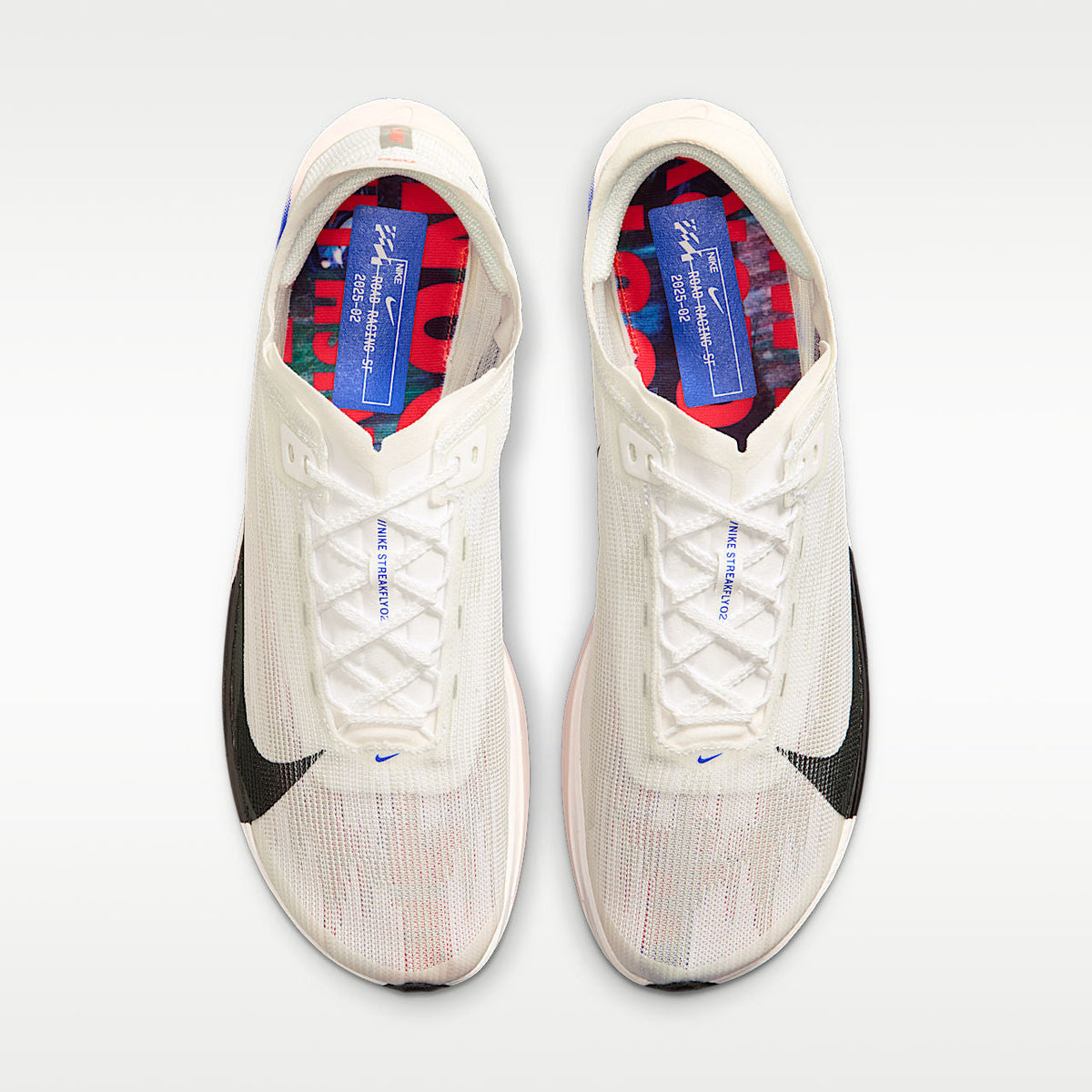 Streakfly 2 Men s Road Racing Sneakers White Racer Blue Bright Crimson Black