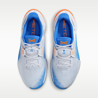 Metcon 10 Men s Workout Sneakers Hyperlift Plate Football Grey/Blue Crystal/Orange Frost