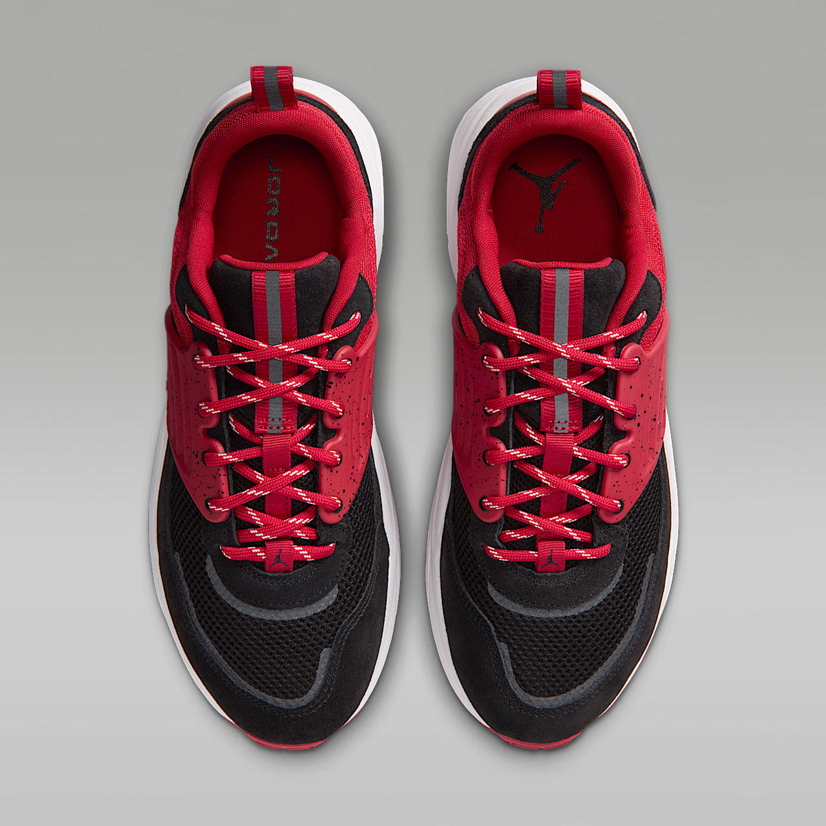 Trunner O/S Cushlon Foam Shoes, Black/White/Varsity Red