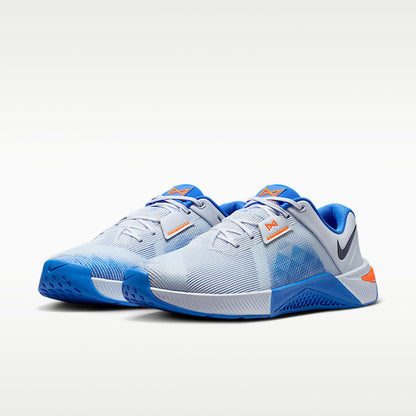 Metcon 10 Men s Workout Sneakers Football Grey/Blue Crystal/Orange Frost/Midnight Navy