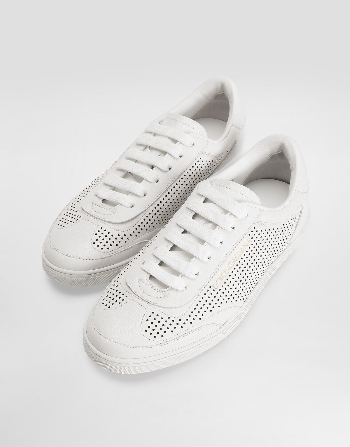 Saint Tropez Men s Perforated Calfskin Sneakers