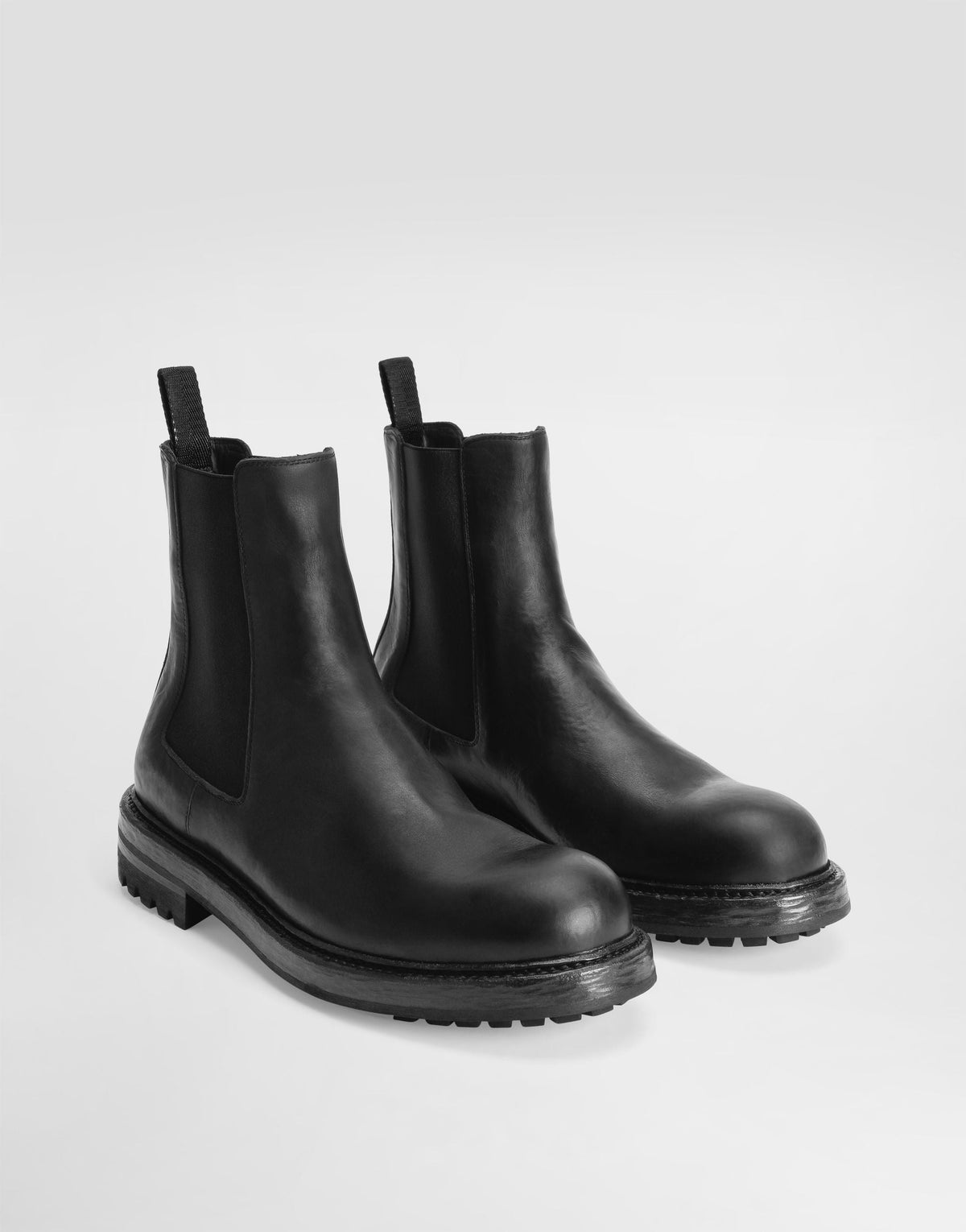 Bernini Calfskin Leather Beatles Boots