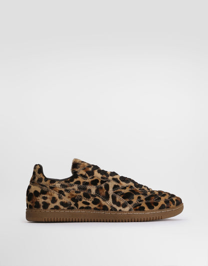 Pony Leo Men s Lace-Up Sneakers Leopard Multicolor