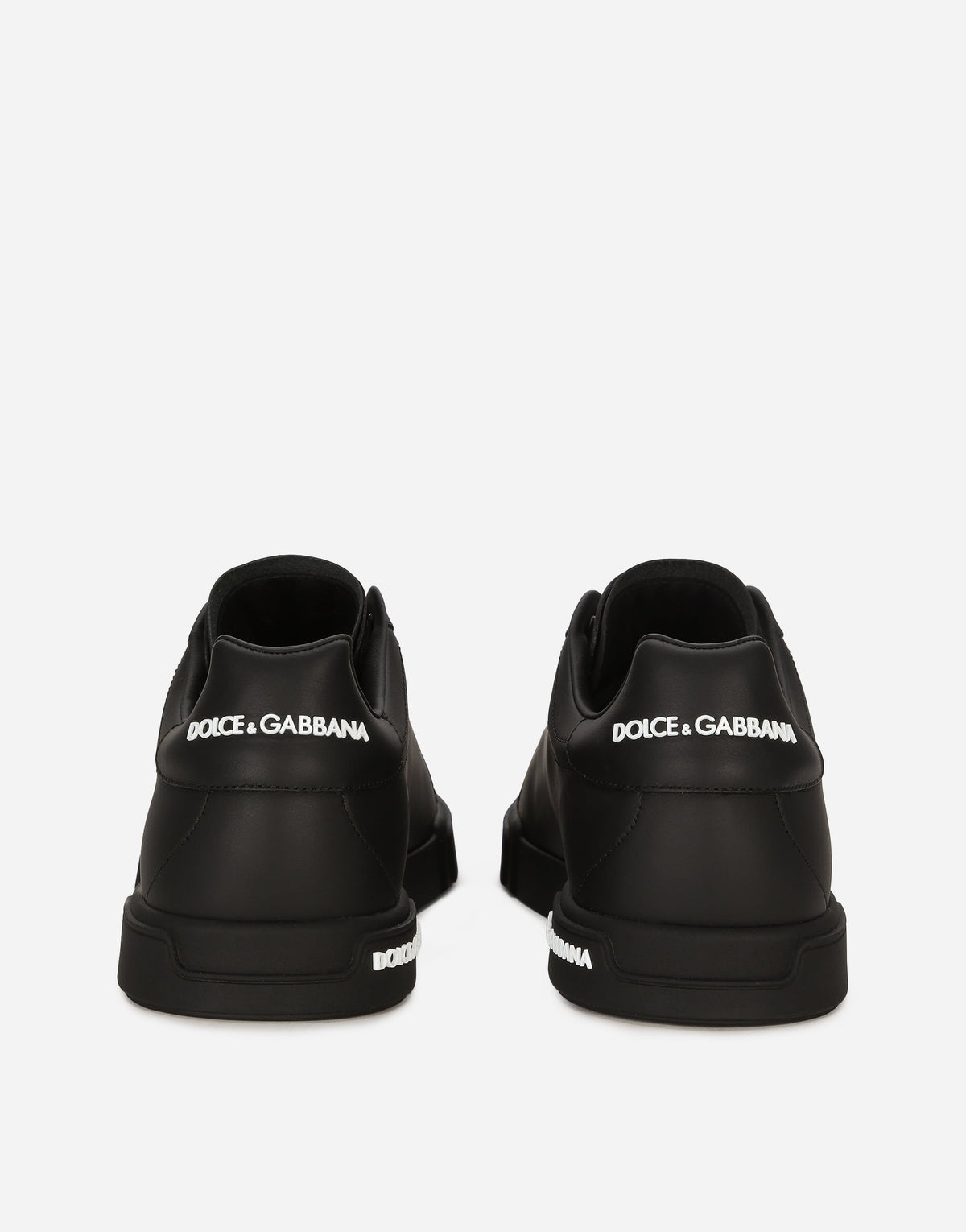 Portofino Calfskin Nappa Sneakers Black Men s