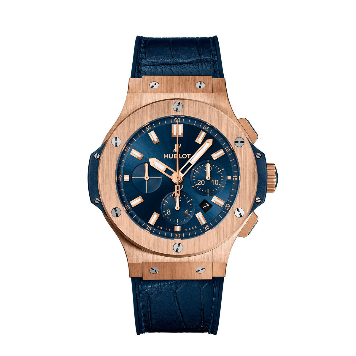 HB Big Bang Gold Blue 44mm, Ref# 301.PX.7180.LR