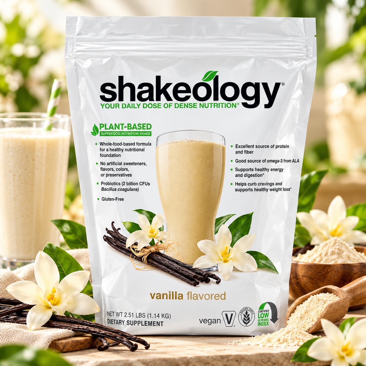 3 Bags Shakeology Whey Protein – 90 Servings
