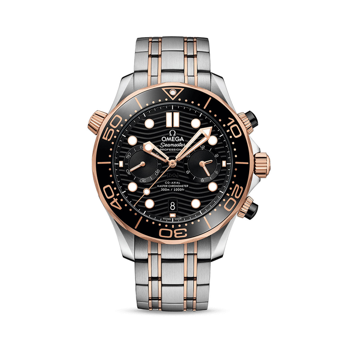 OMG Seamaster DIVER 300M CO‑AXIAL MASTER CHRONOMETER CHRONOGRAPH Ref# 210.20.44.51.01.001
