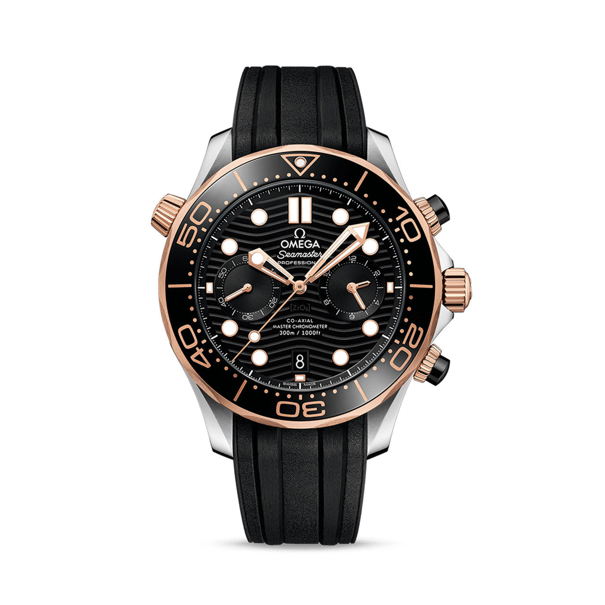 OMG Seamaster DIVER 300M CO‑AXIAL MASTER CHRONOMETER CHRONOGRAPH Ref# 210.22.44.51.01.001