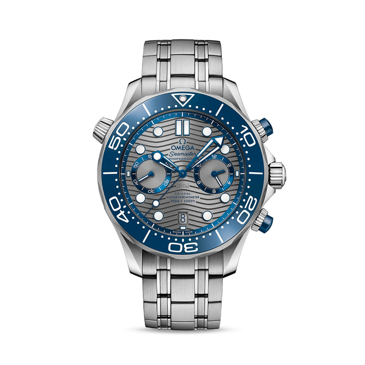 OMG Seamaster DIVER 300M CO‑AXIAL MASTER CHRONOMETER CHRONOGRAPH Ref# 210.30.44.51.06.001