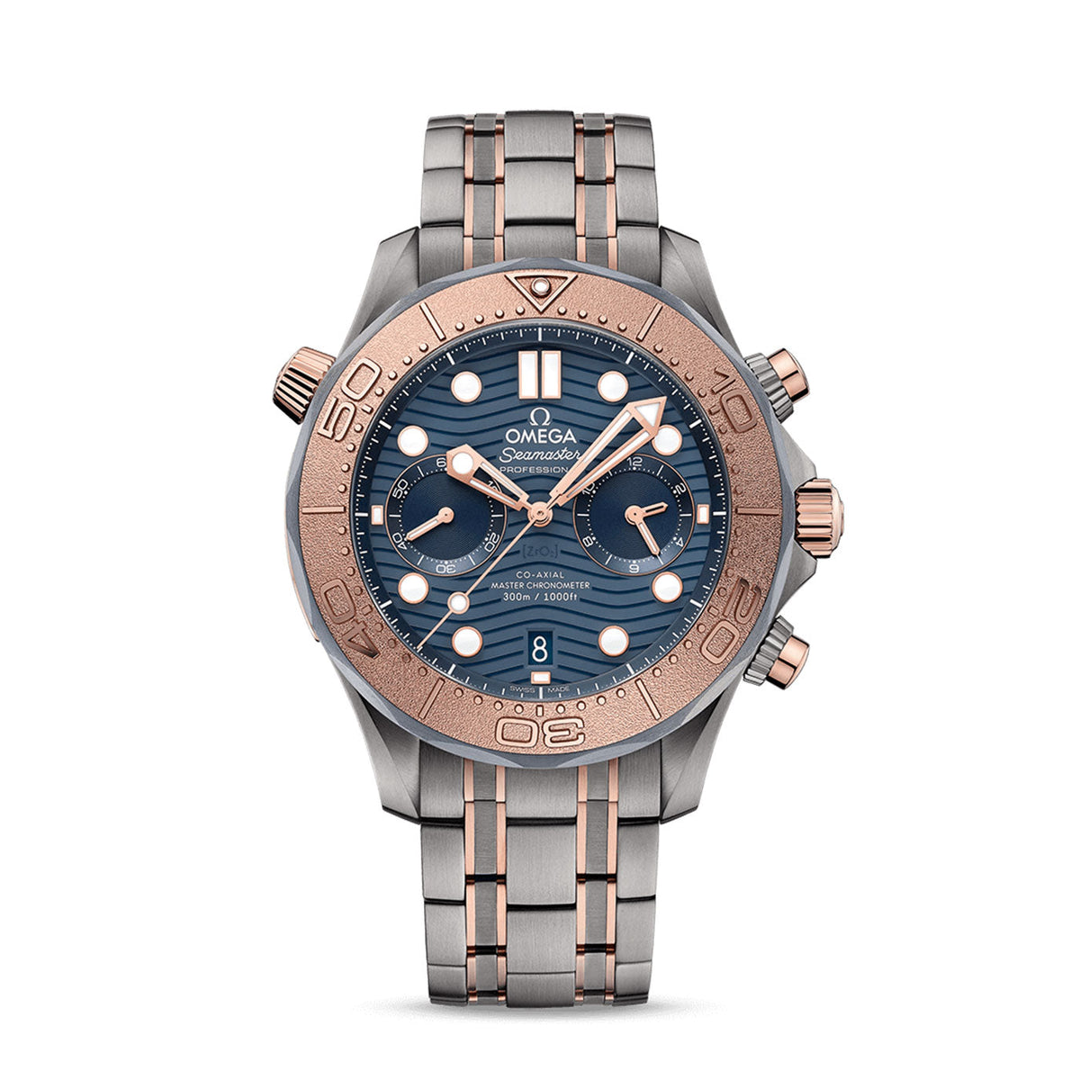 OMG Seamaster DIVER 300M CO‑AXIAL MASTER CHRONOMETER CHRONOGRAPH Ref# 210.60.44.51.03.001