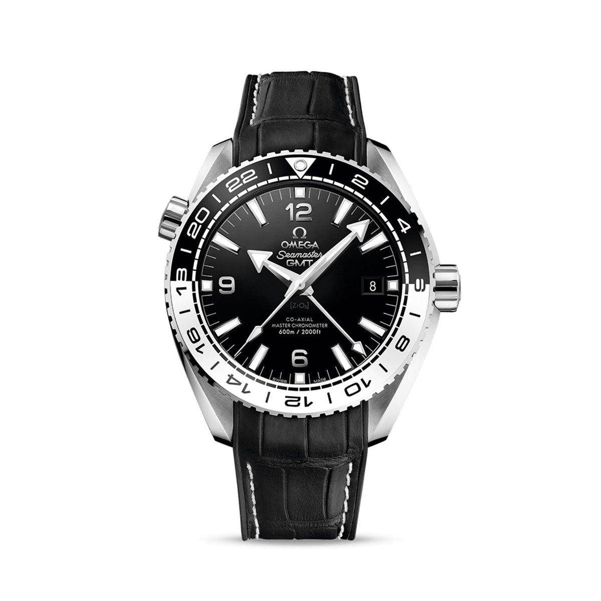 OMG Seamaster PLANET OCEAN 600M CO‑AXIAL MASTER CHRONOMETER GMT Ref# 215.33.44.22.01.001