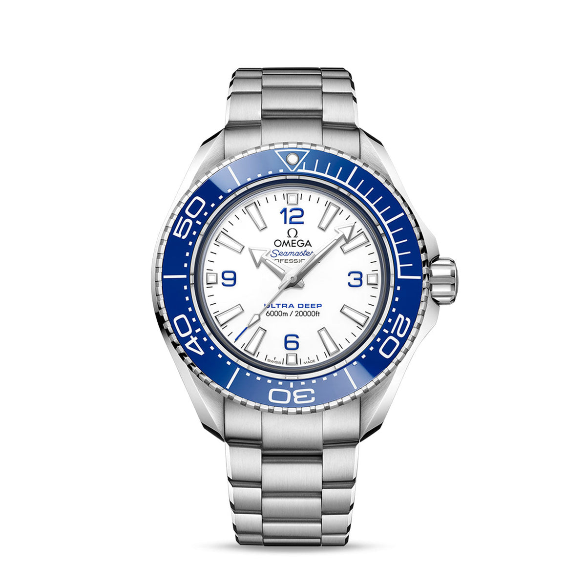 OMG Seamaster PLANET OCEAN 600M CO‑AXIAL MASTER CHRONOMETER Ref# 215.30.46.21.04.001