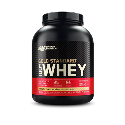 Optimum Nutrition Whey Gold Standard 100% Whey Protein Powder 5lb (2.26kg)
