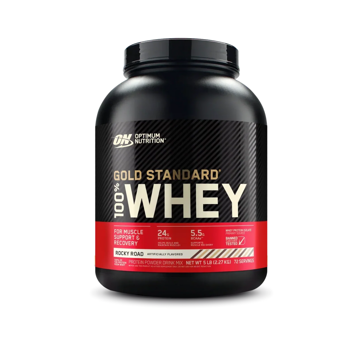 Whey Gold Standard 100% Whey Protein Powder 5lb (2.26kg)