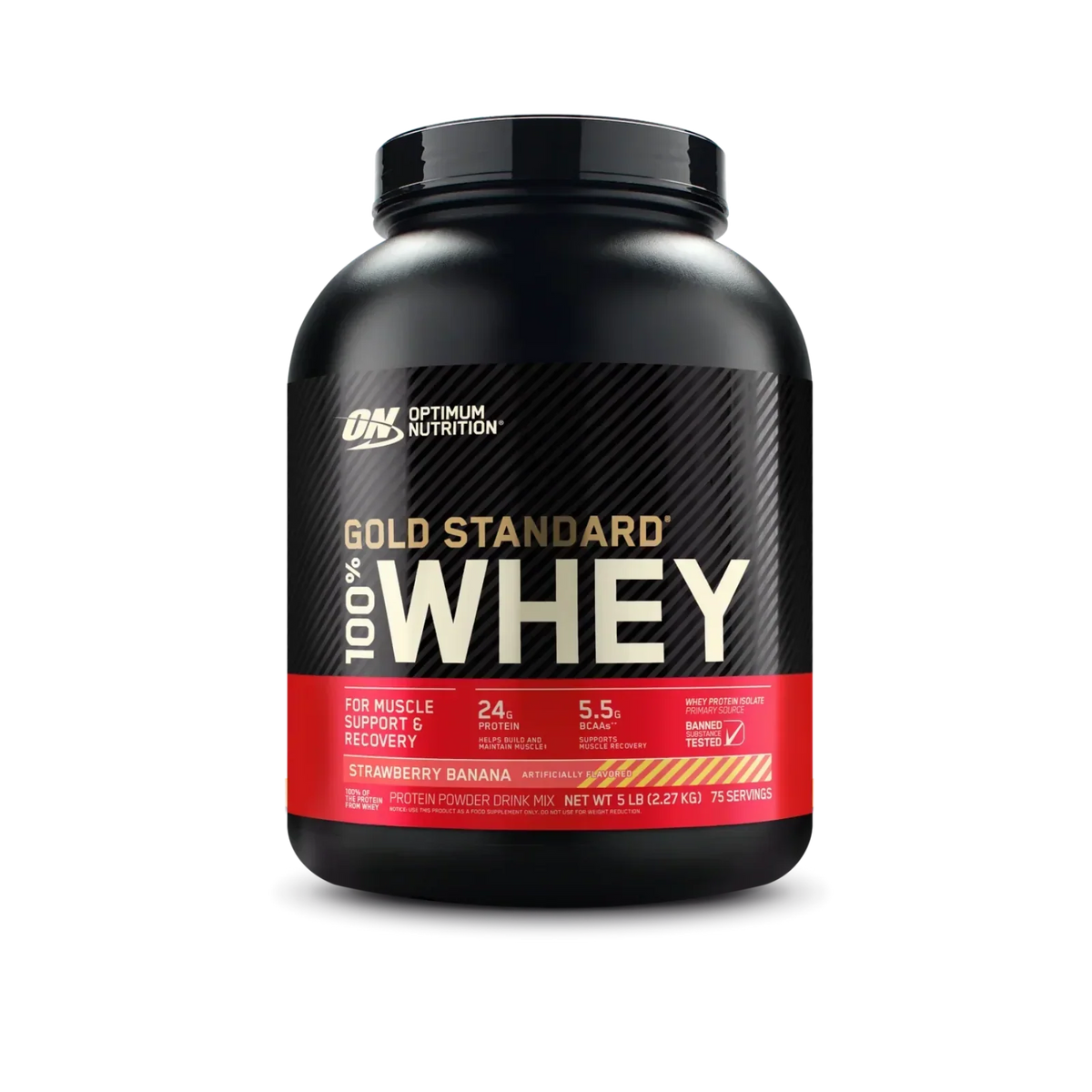 Whey Gold Standard 100% Whey Protein Powder 5lb (2.26kg)