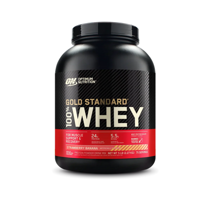 Optimum Nutrition Whey Gold Standard 100% Whey Protein Powder 5lb (2.26kg)