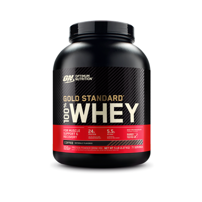 Optimum Nutrition Whey Gold Standard 100% Whey Protein Powder 5lb (2.26kg)