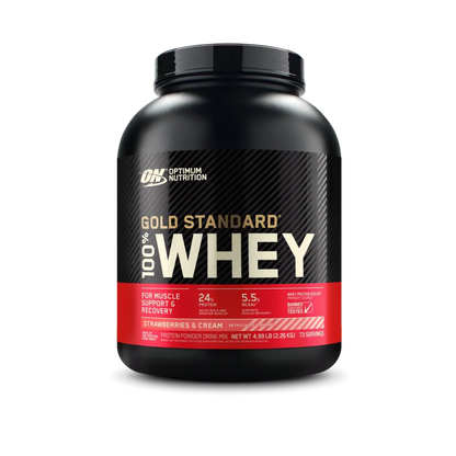 Optimum Nutrition Whey Gold Standard 100% Whey Protein Powder 5lb (2.26kg)