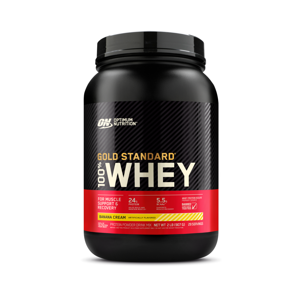 Optimum Nutrition Whey Gold Standard 100% Whey Protein Powder 5lb (2.26kg)