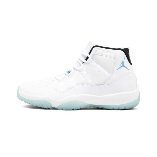 Jordan 11 Retro Legend Blue Basketball Shoes