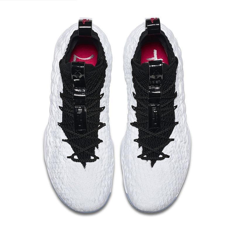 Lebron 15 Basketball Shoes- White