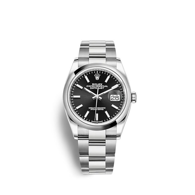 Datejust 36 Oystersteel Ref# 126200-0004