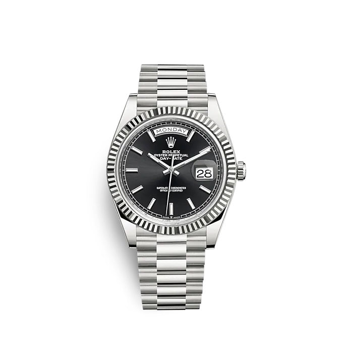 Day-Date 40 White gold Ref# 228239-0004
