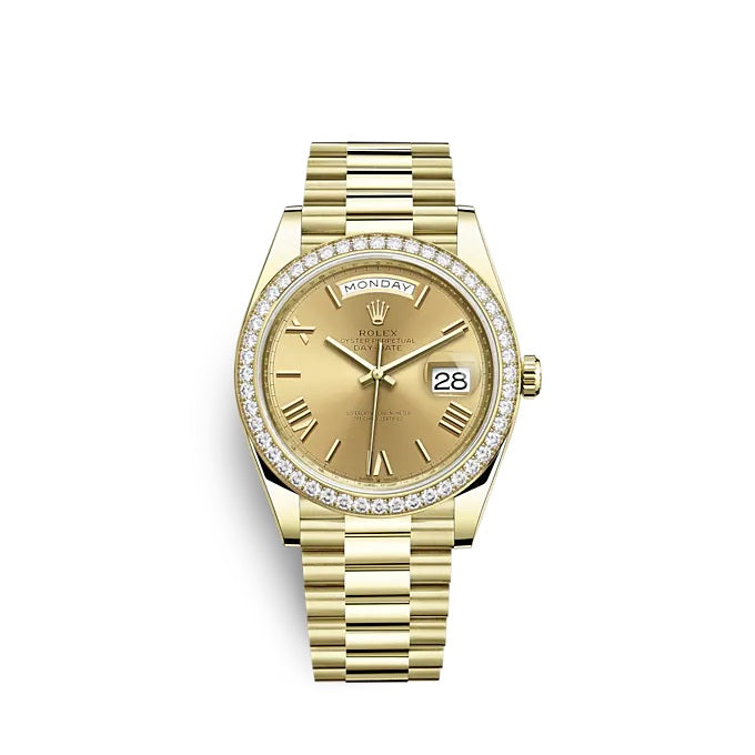 Day-Date 40 Yellow gold Ref# 228348RBR-0003