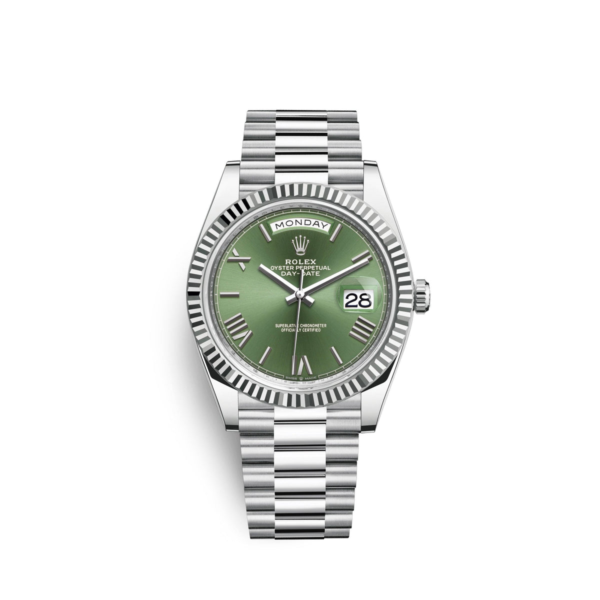 Day-Date, 40mm, Platinum, Ref# 228236-0008