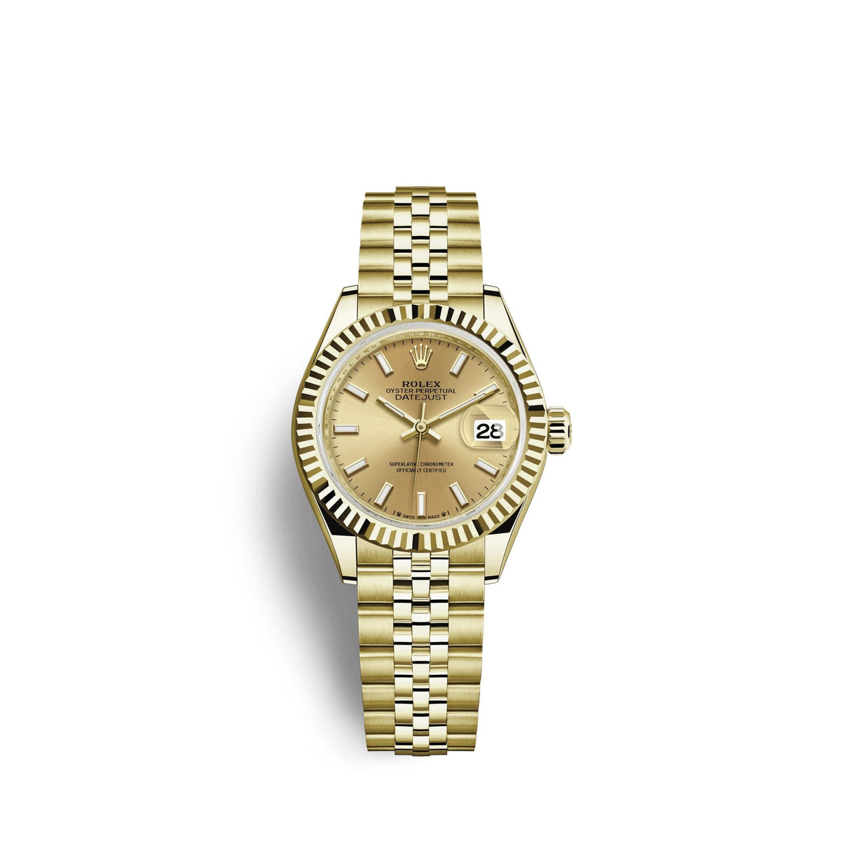 Lady-Datejust 28, 18k Yellow Gold, Ref# 279178-0003
