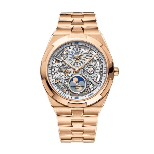 VC Overseas Watch Perpetual Calendar Ultra-Thin Skeleton Ref. # 4300V/120R-B547