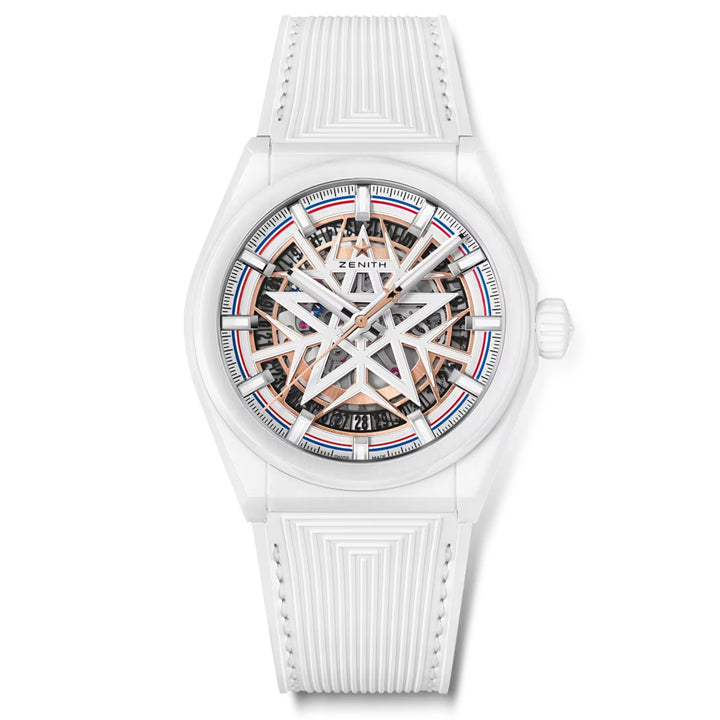 ZN Defy Classic Skelton Fusalp White – 49.9002.670-1/02.R796