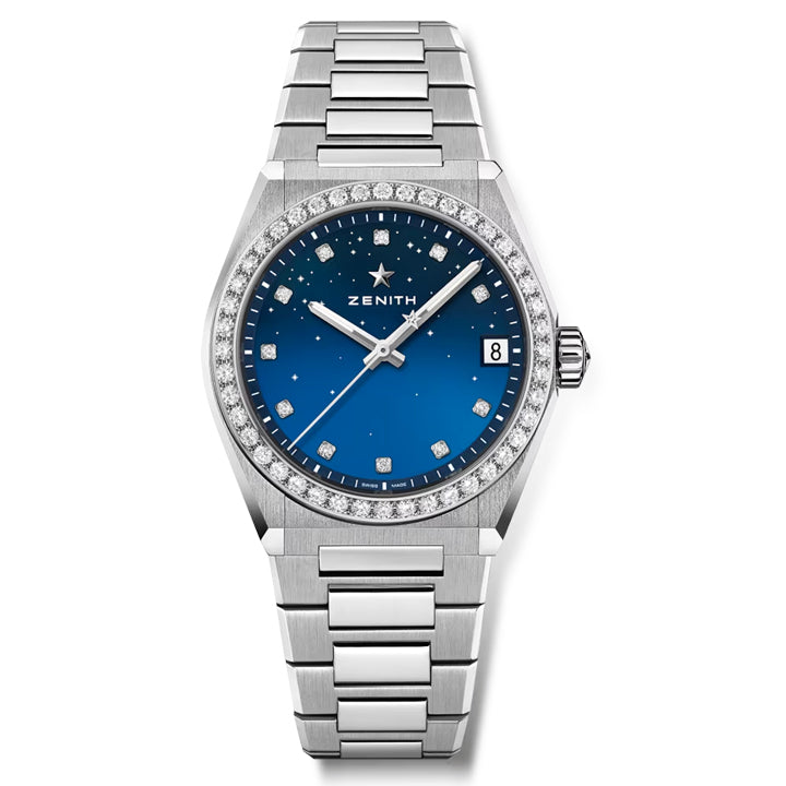 ZN Defy Midnight Blue Diamond Bezel – 16.9200.670/01.MI001