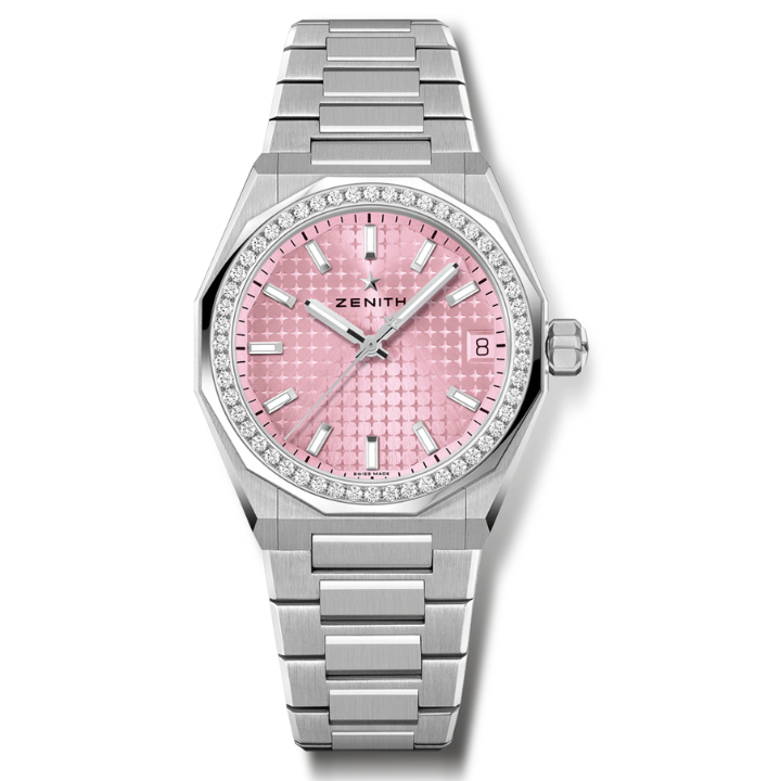 ZN Defy Skyline 36 Pink Dial & Diamond Bezel – 16.9400.670/18.I001
